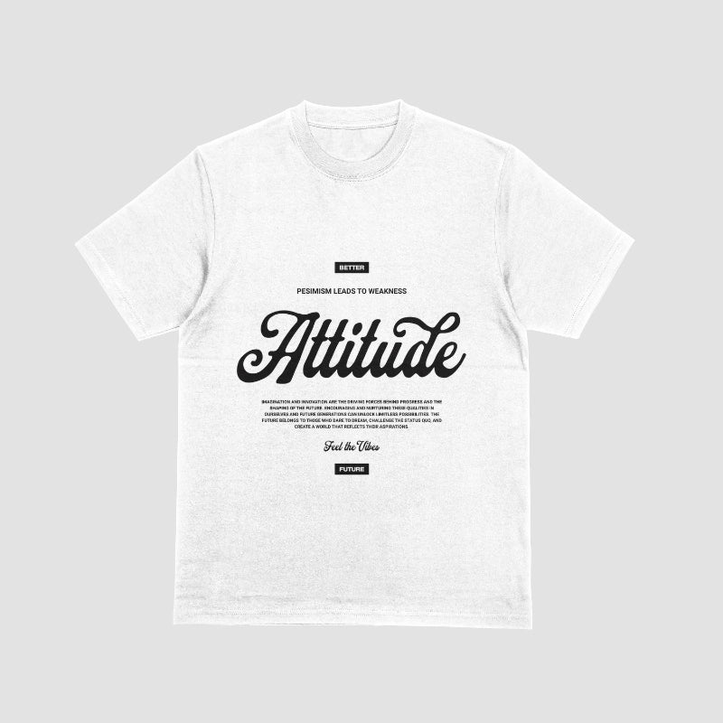 white printed t shirt